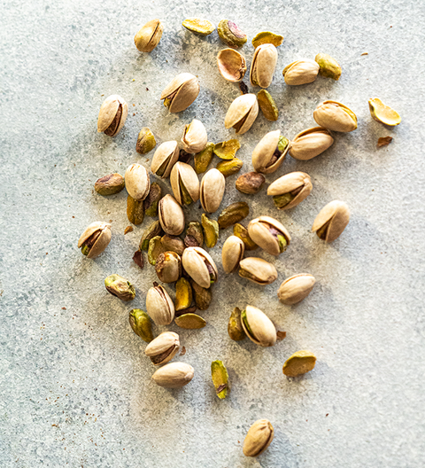 Pistachos tostados con sal