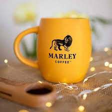 Tazón cerámico amarillo Marley Coffee 430ml